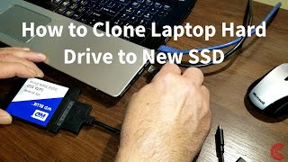 How To Clone Laptop Hard Drive To New SSD [upl. by Bovill]