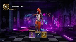 Rogue Company Outfit Foxy Pajamas Glimpse  MAD MERCANARIES Battle Pass UNLOCKED [upl. by Teresa654]