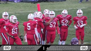 PTCI Football Spearman vs Texhoma 92917 [upl. by Pheni]