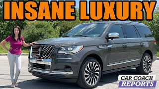 The 2023 Lincoln Navigator Black Label Luxury Power and Elegance [upl. by Dnalrah738]