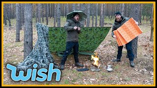 Outdoor Ausrüstung von Wish  Survival Bushcraft Ausrüstung Test [upl. by Sokairyk]