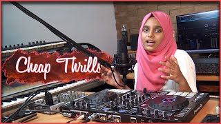 Sia  Cheap Thrills Cover By Ansha Zakir Tiktok Trending [upl. by Araiet166]