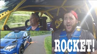 SCARY JOYRIDE IN ROCKET THE 600BHP SCREAMER PIPPED EMU JAMSPORT MK2 FOCUS RS [upl. by Nonnah180]