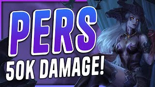 50000 DAMAGE PERSEPHONE MASTERCLASS  SMITE GM Mid Ranked Conquest [upl. by Aryc]