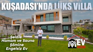 Kuşadasında AVM ve Denize Yakın Lüks Villa  Kuşadası Satılık Lux Villa [upl. by Grosberg]