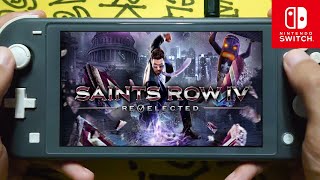 Saints Row IV ReElected Gameplay  Nintendo Switch Lite│Indonesia [upl. by Romano263]