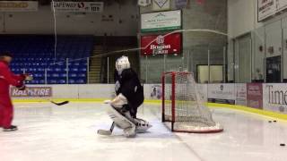 alberni valley bulldogs goaltender Tyger Howat [upl. by Llenrahc]