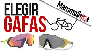 Como elegir unas buenas gafas de ciclismo [upl. by Nylitsirk893]