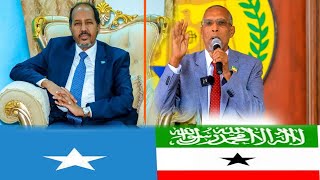 quotSomaliland baa Xamar looga talinayaa waa cadceeda oo galbeed ka soo baxda Madaxwayne Biixi [upl. by Etnomaj]