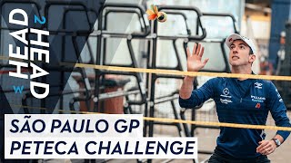 Head 2 Head  Peteca Challenge  Williams Racing [upl. by Ana]