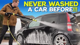 How to Wash amp Polish a Car by Hand Teaching a beginner [upl. by Kallista]