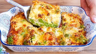 Just a few ingredients A new way to cook broccoli for breakfast Easy and delicious recipe [upl. by Butler]