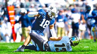 Biggest Hits In College Football But They Get Increasingly Worse [upl. by Neyrb]