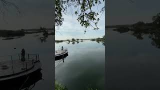 Spectacular view from Thorntree River Lodge in Zambia luxurysafari zambia VicFalls [upl. by Neelrihs]