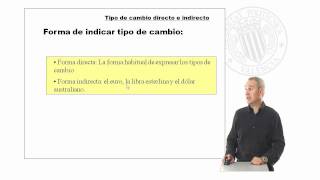 El tipo de cambio directo e indirecto   UPV [upl. by Kermit]