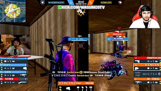 Smooth444 vs 6 V Badge Youtubers 🤯 Garena Free Fire [upl. by Nnylyak430]