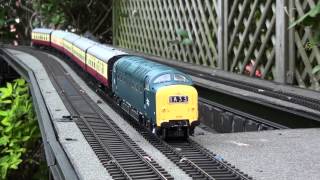 Heljan 7mm Deltic custom DCC sound  signal check [upl. by Dedie424]