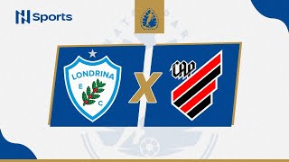 Campeonato Paranaense 2024 Londrina x Athletico  8ª Rodada  AO VIVO  COM IMAGENS [upl. by Glovsky]