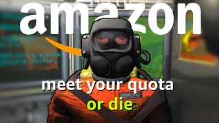 Average Amazon Worker Experience  Lethal Company [upl. by Acinhoj285]