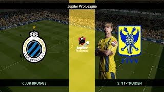 Công Phượng  CLUB BRUGGE vs SINT TRUIDEN  Jupiler Pro League  PES 2019 [upl. by Key]