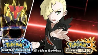 Pokemon UltraSun amp UltraMoon  All Gladion Battle HQ [upl. by Silvia]