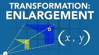 Maths Made Easy Transformations 4 Enlargement OampU Learn [upl. by Scholz]