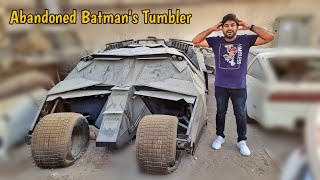 I Found Batmans Tumbler In Abandoned Condition [upl. by Illene]