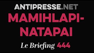 MAMIHLAPINATAPAI 3152024 — Le briefing avec Slobodan Despot [upl. by Kyriako]