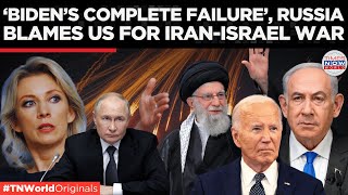 Putins Spokeswoman Rips Bidens Middle East Blunders Amid IranIsrael War  Times Now World [upl. by Marten]