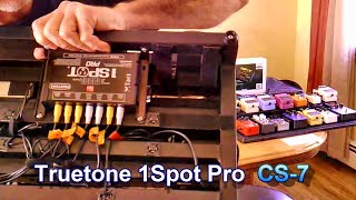 Truetone 1Spot Pro CS6 amp CS7 Pedalboard Rundowns [upl. by Longley350]