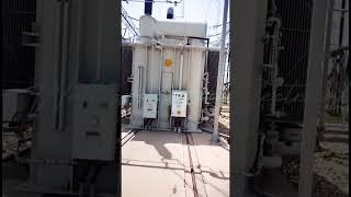 Auto transformer  High voltage arc  Electrical Substation [upl. by Leraj]