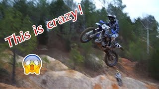 2 STROKE GOES INSANE BIG AT SAND PIT [upl. by Herra283]