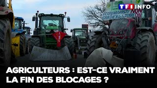 Crise agricole  estce vraiment la fin des blocages [upl. by Niletac186]