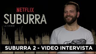 Suburra 2  Intervista ad Alessandro Borghi Giacomo Ferrara ed Eduardo Valdarnini [upl. by Corinne]