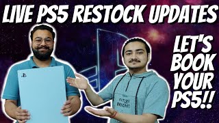 PS5 India restock live support  Lets book your PS5  PS5 live restock updates  Ps5 restock live [upl. by Urba]