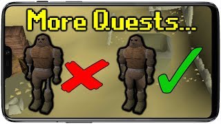 More Quests  OSRS Mobile Only Ironman S1E15 [upl. by Ligetti]