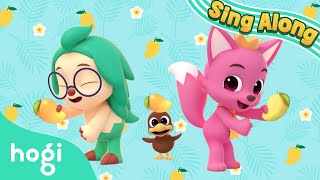 Shake shake the mango tree  Sing Along with Pinkfong amp Hogi  Kids Nursery Rhymes  Play with Hogi [upl. by Llednol618]