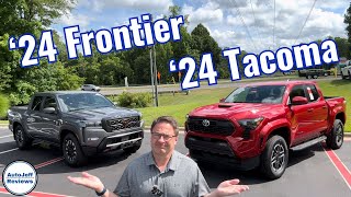 2024 Tacoma vs 2024 Frontier Interior Battle [upl. by Magnuson346]