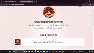 How to join Societies amp Clubs at IIT Madras BS Degree  iitmadrasbs [upl. by Tteirrah]