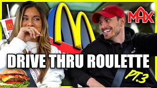 DRIVE THRU ROULETTE ÄTER det personen FRAMFÖR oss BESTÄLLER DEL 3 [upl. by Ahtenak473]