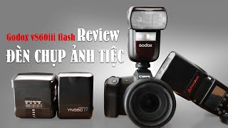 Đánh Giá Đèn flash godox v860III Và So Sánh v860II [upl. by Ecnarretal]