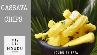 THE PERFECT CRUNCHY CASSAVA YUCA MANIOC CHIPS RECIPE MOGO [upl. by Idroj]