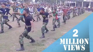 Unarmed Combat Training BNCC  Bangladesh National Cadet Corps  Mehedi Hasan Alamin [upl. by Nyrehtac825]