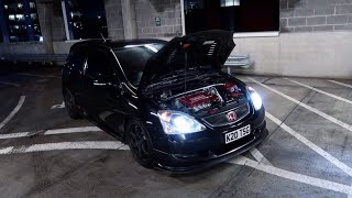 CRAZY Honda Civic TYPE R EP3 My First Drive in a VTEC [upl. by Anovad]