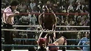 WWC Carlos Colón vs Hercules Ayala Texas Death Match 1987 [upl. by Ahsasal]