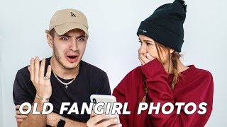 Reacting To My Wifes Old Fangirl Photos [upl. by Yseulta]