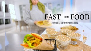 3 RECETTES FACILES  KEBAB ET TIRAMISU MAISON [upl. by Leuneb160]