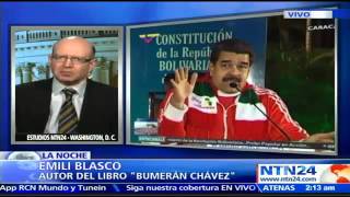 quotEstamos asistiendo al declive del chavismo en el poderquot Emili Blasco en NTN24 [upl. by Noj34]