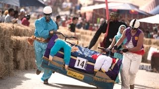 Funny Moments amp Crashes  Red Bull Soapbox Race 2013 Oman [upl. by Ahsad]