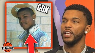 600Breezy on Being GDK Early in his Career Despite his Dad Being a GD [upl. by Nhabois389]